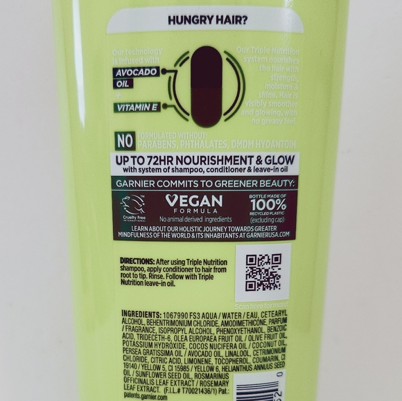 ⭐4/$15 Garnier Fructis Triple Nutrition Conditioner - Picture 3 of 9